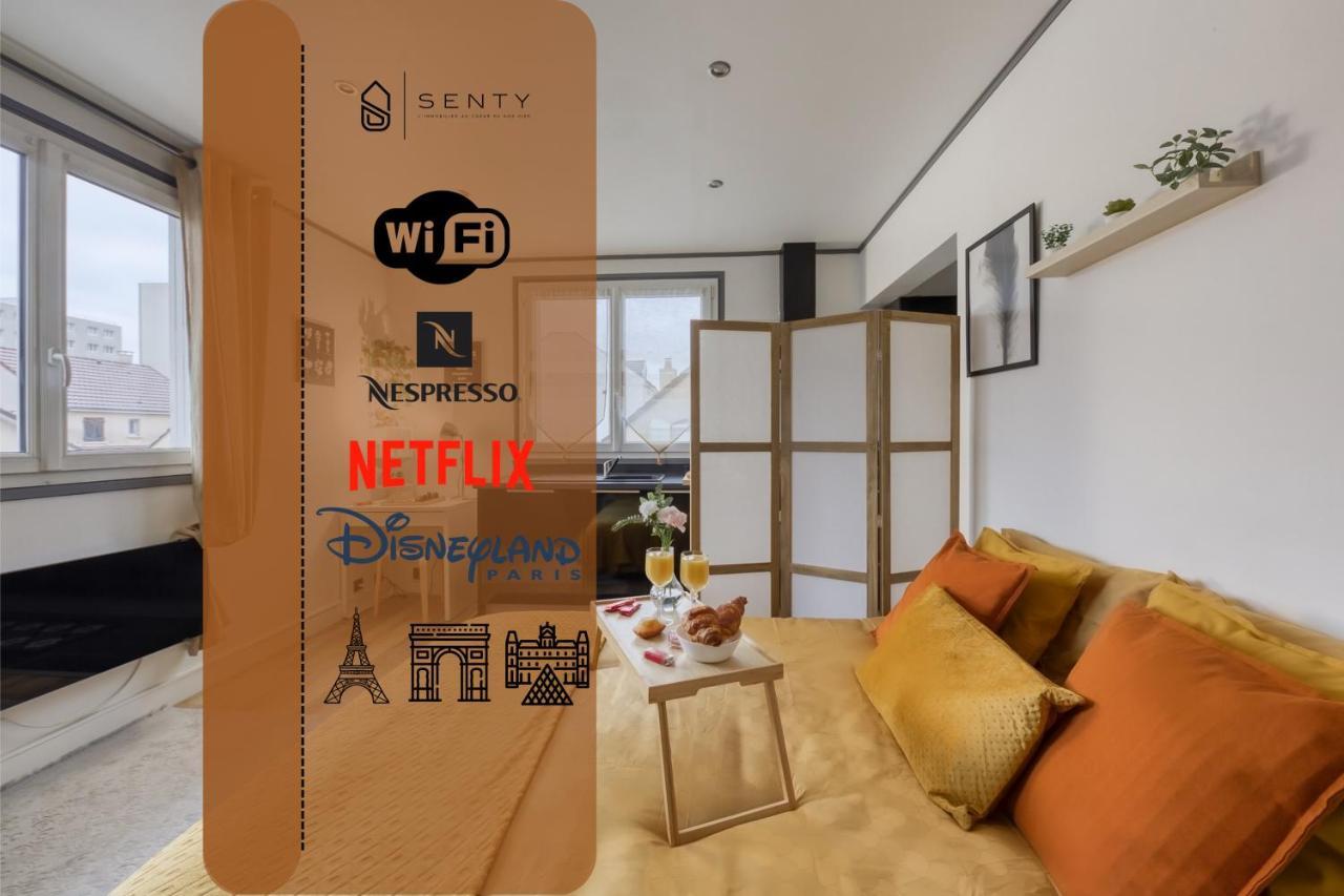 Le Nid Douillet : Paris Proche-Cozy-Netflix Apartment Montmagny Екстериор снимка